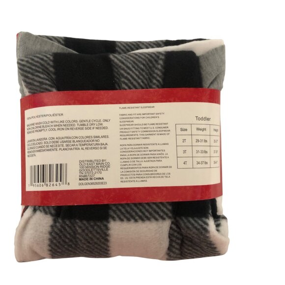 Holiday Style Toddler Family Pajamas 2 Piece Christmas PJ Set Size 3T - Picture 2 of 4